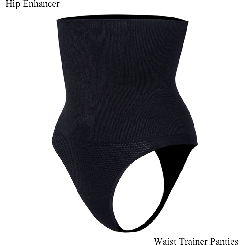 Shapewear Bodysuit Firm - ผู้หญิง Slimming Firm Control Thong ชุดชั้นในเอว