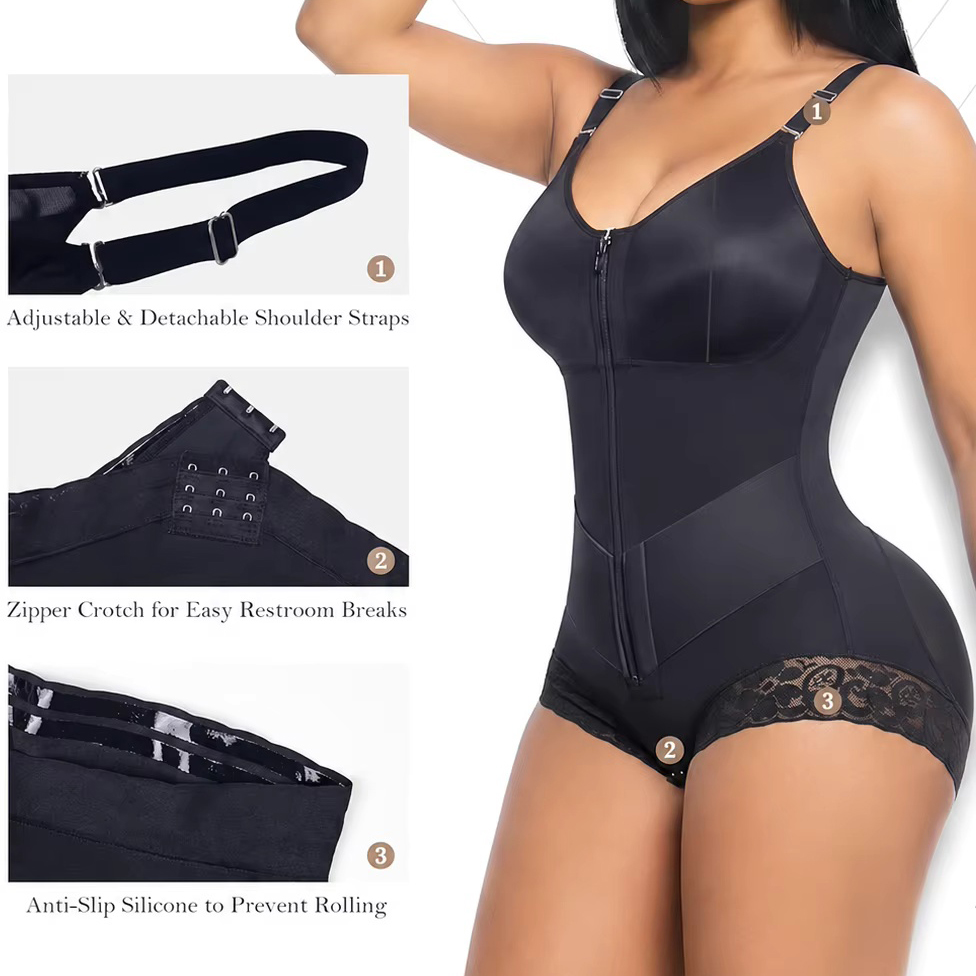 ชุดกระชับสัดส่วนควบคุมหน้าท้อง - Shapewear Bodysuit Firm บทวิจารณ์และราคา