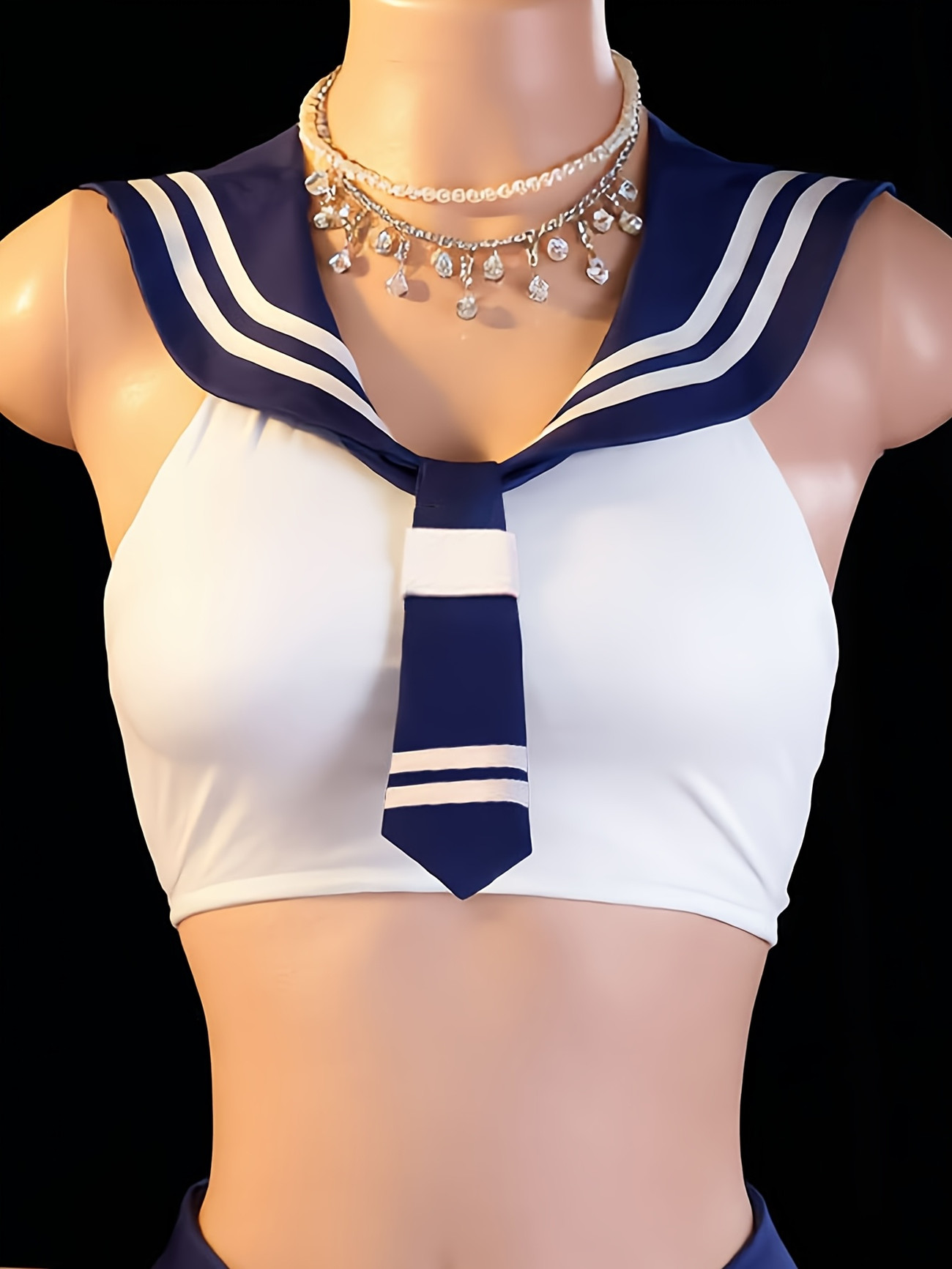 ชุดคอสเพลย์กะลาสี 2 ชิ้นสำหรับ - Garter Belt Set บทวิจารณ์และราคา