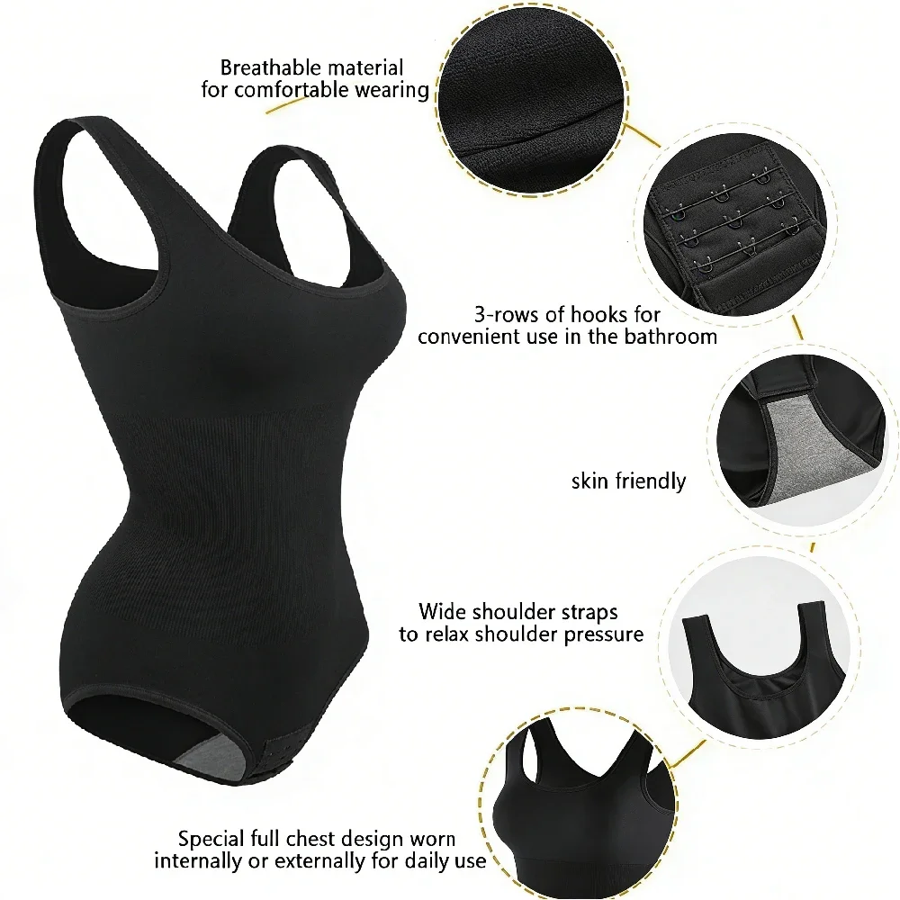 ชุดบอดี้สูทกระชับสัดส่วนสำหรับ - Shapewear Bodysuit Firm บทวิจารณ์และราคา